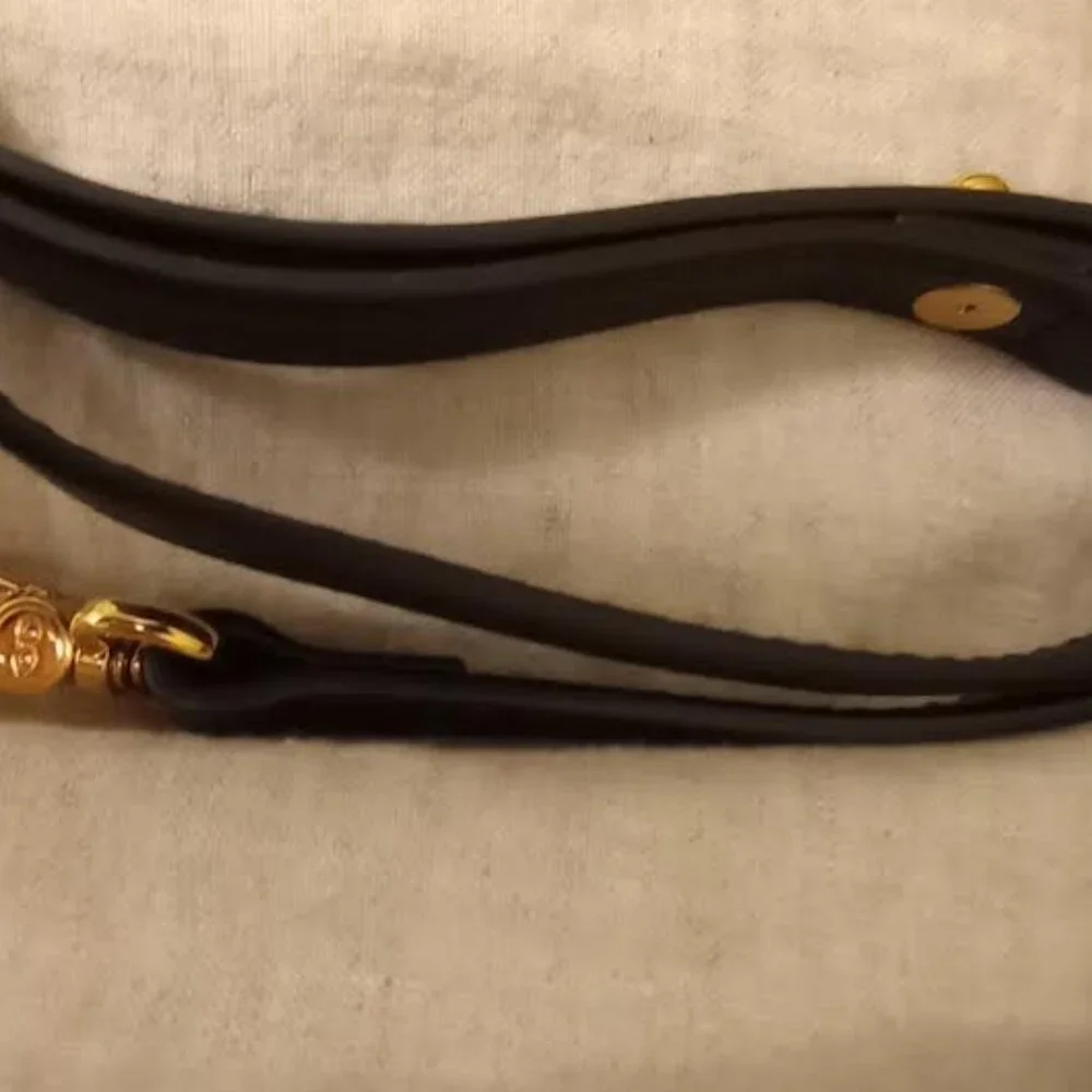 Fleuron Paris Mini Swann Bag Noir Lisse Black Gold Multiway bag - Picture 5 of 6